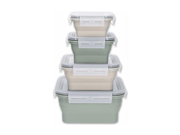 Faltbare Frischhaltedosen oder Lunchbox