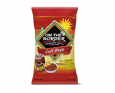 On The Border Cafe Style Tortilla Chips