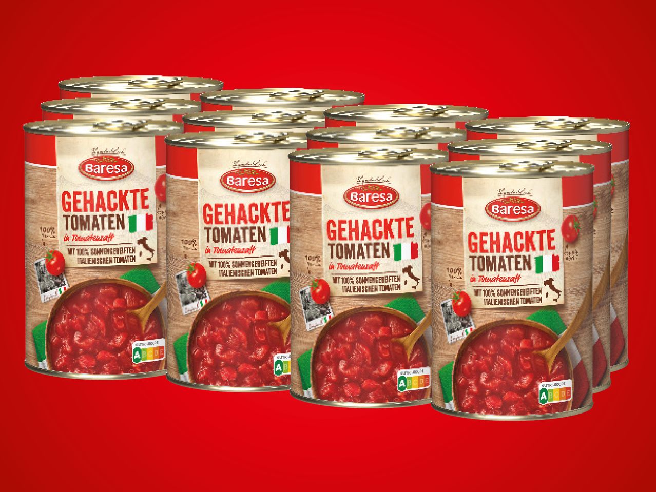 Gehackte Tomaten