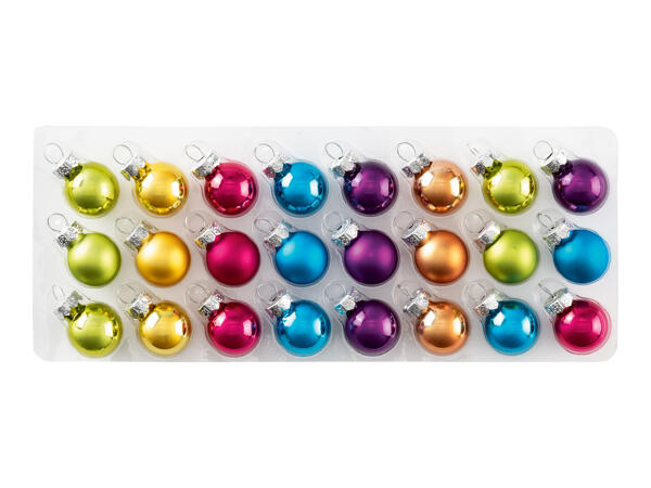 Livarno Home Premium Glass Baubles