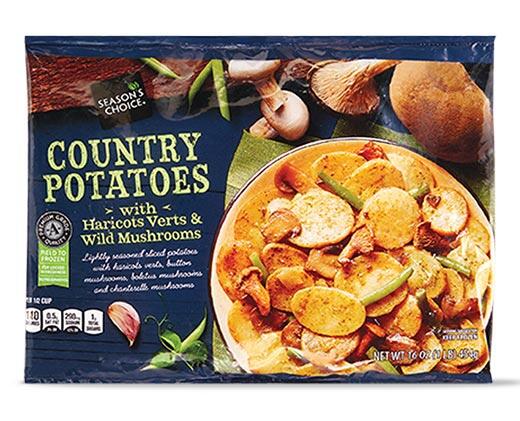 Season's Choice
Garlic Potatoes with Parmesan or Country Potatoes