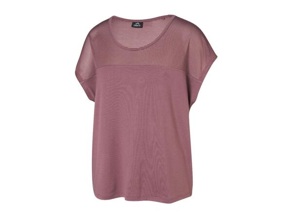 CRIVIT Ladies' Pink Premium Sports Top