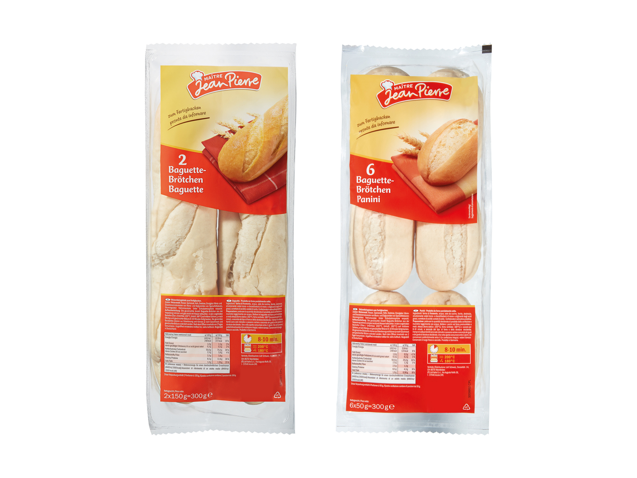 Petits pains baguette