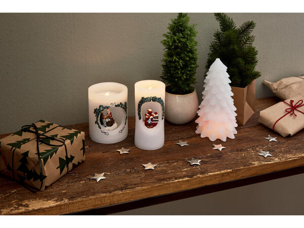 LED Real Wax Candle