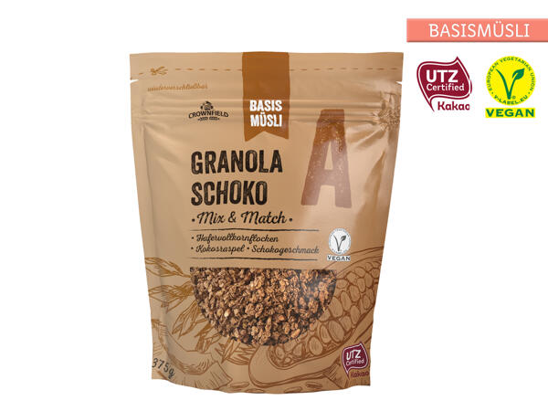 Basismüsli Granola-Schoko