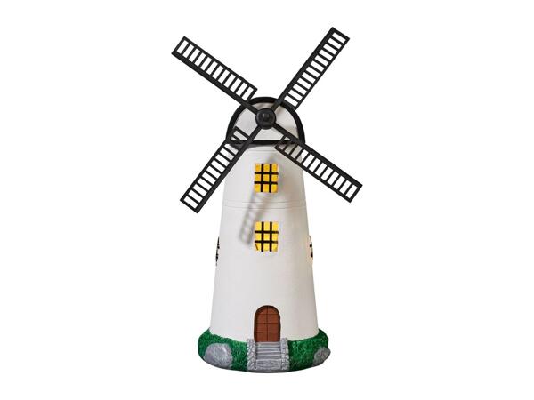 Livarno Home Decorative Solar-Powered Light - Windmill