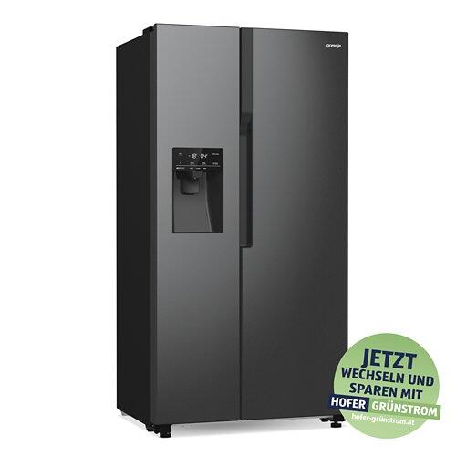 GORENJE Side-by-Side Kühlschrank schwarz NRR9185ESBXL