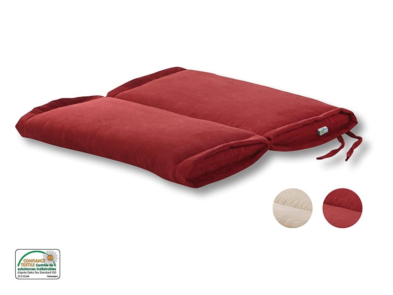 Coussin en microfibre pour chaise
