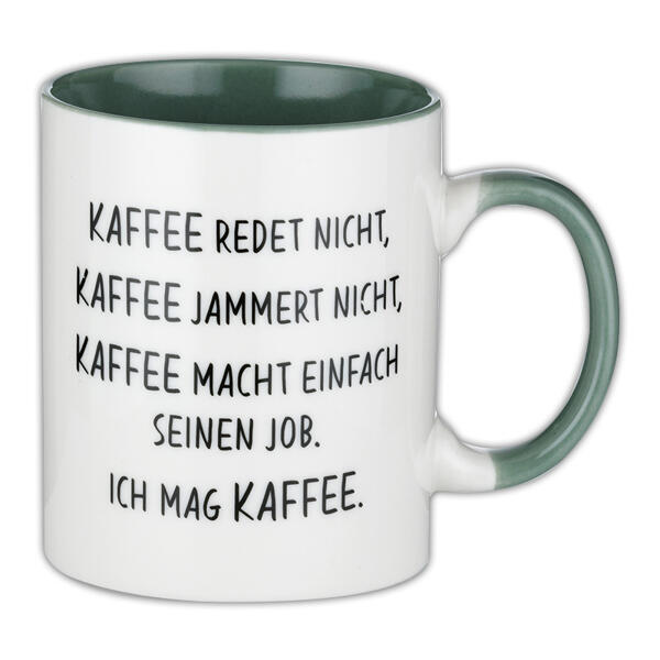 Tasse mit Spruch