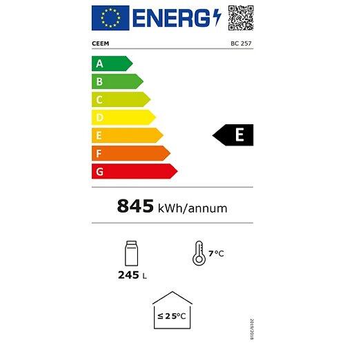 CEEM Flaschenkühlschrank BC 257