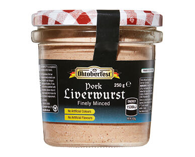 Oktoberfest Pork Liverwurst 250g