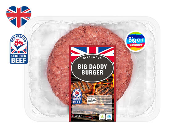 Birchwood Big Daddy British Beef Burger