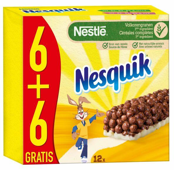 NESQUIK(R) 				Graanrepen, 12 st.