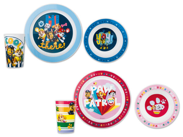 Paw Patrol™ Kinder Geschirr-Set, 3-teilig