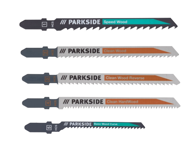 Parkside Jigsaw Blade Set