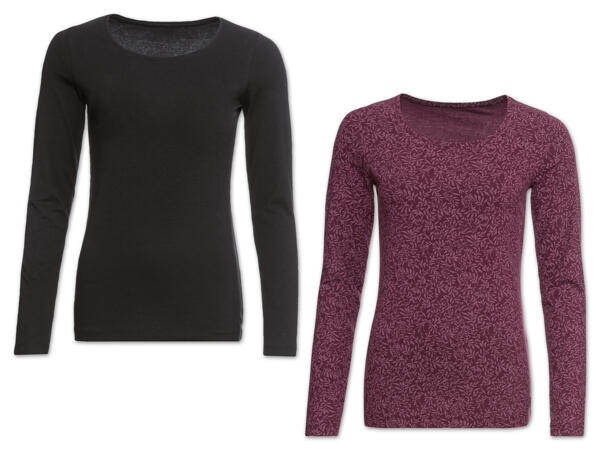 Damen Langarmshirts, 2 Stück
