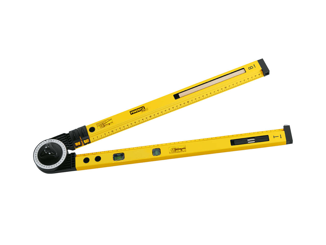 POWERFIX(R) Vinkelmåler med vaterpas