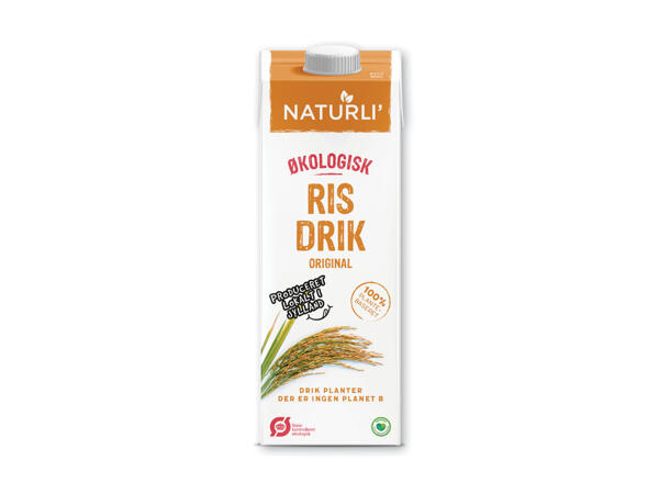 Økologisk Naturli' drik