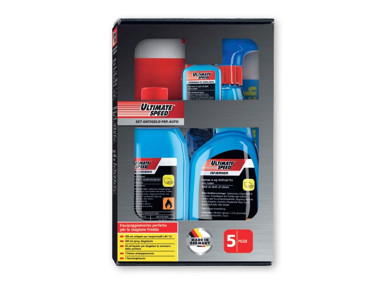 ULTIMATE SPEED Winter Car Care Set