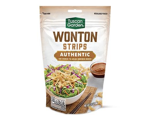 Tuscan Garden Wonton Strips