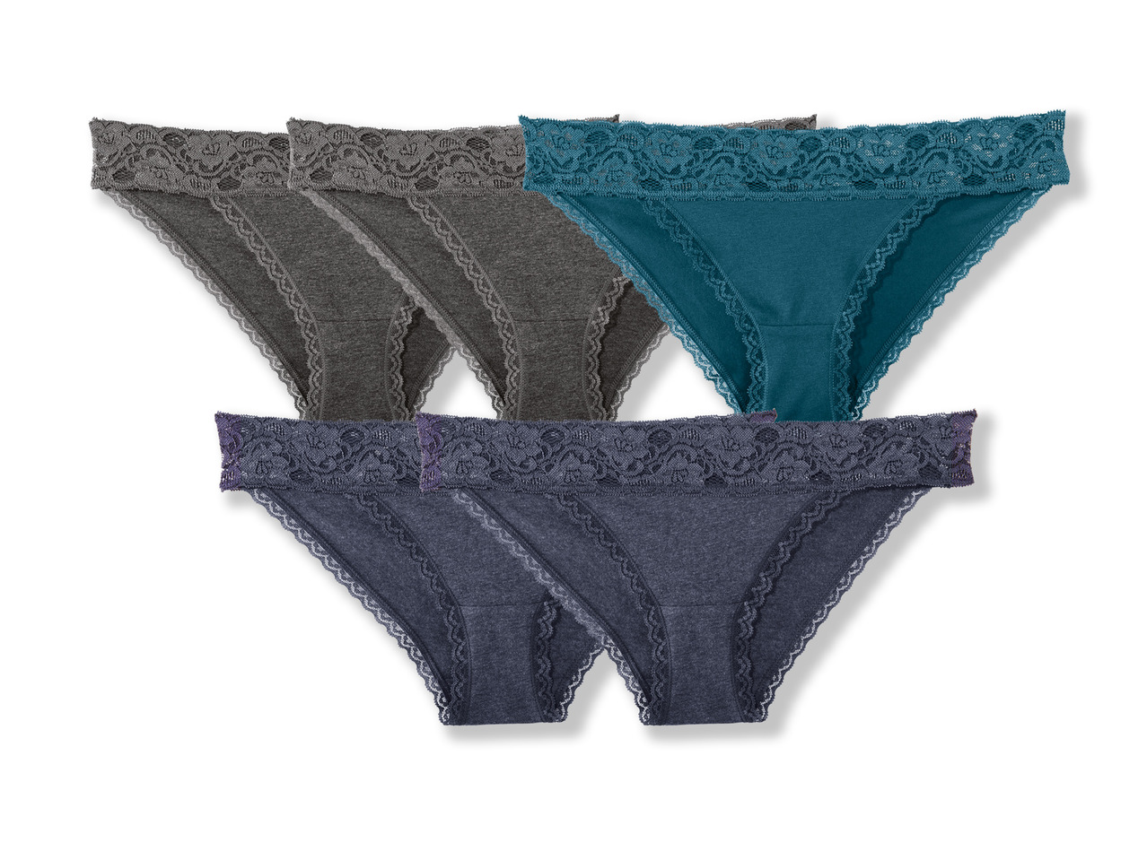 ESMARA LINGERIE(R) Minitrusser 5-pak