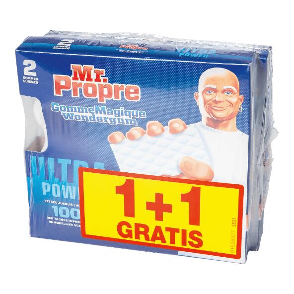 MR. PROPER(R)/MR. PROPRE(R) 				Wundergummis Ultra Power, 2er-Packung