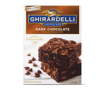 Ghirardelli Dark Chocolate Brownie Mix