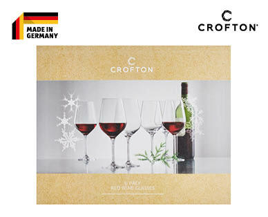 Red Wine Glasses 6pk