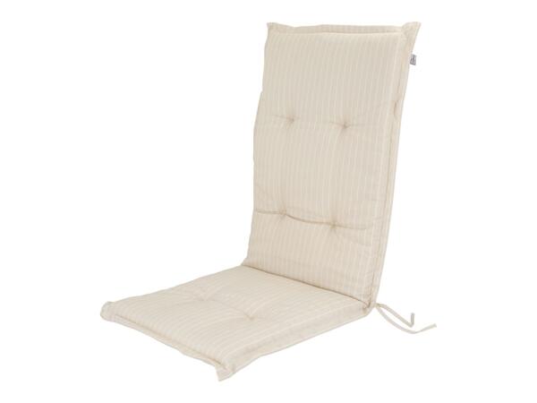 Reversible High Back Chair Cushion