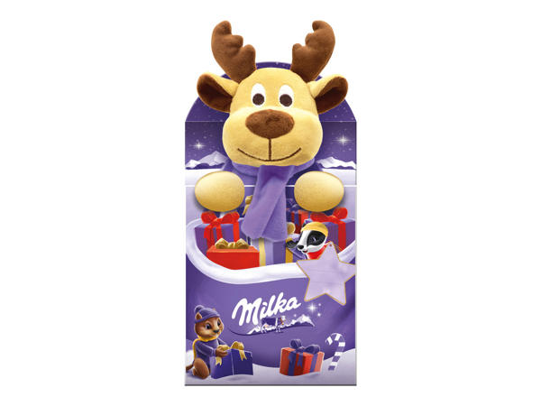 PLYŠÁK S MILKA ČOKOLÁDOU