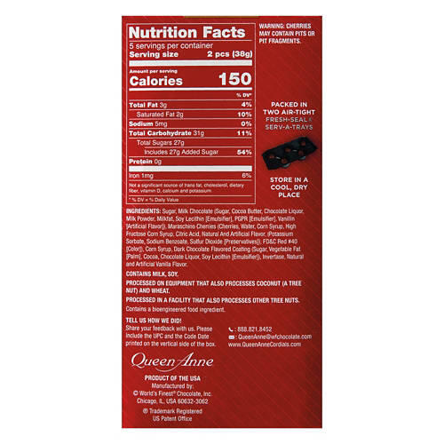 Cordial Cherries, 6.6 oz