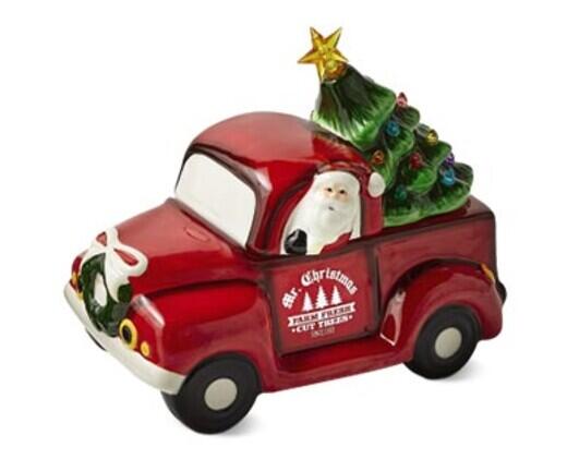 Mr. Christmas 
 Cookie Jar or Cake Stand