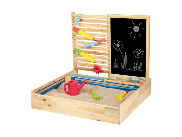 PLAYTIVE(R) Sandkasse med vandlegevæg