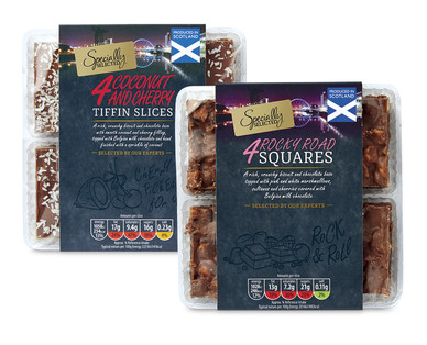 Specially Selected Caramel & Pecan/Crispy Caramel Slices