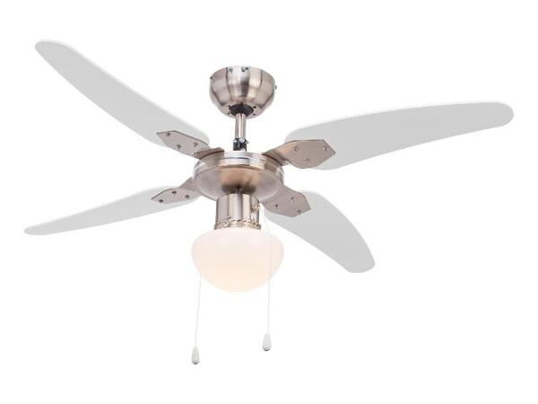 Stropní ventilátor s LED svítidlem