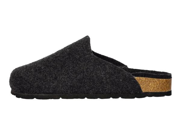 Esmara Adults' Black Felt Clogs
