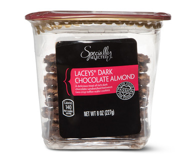 Specially Selected Laceys Dark Chocolate Almond Cookies