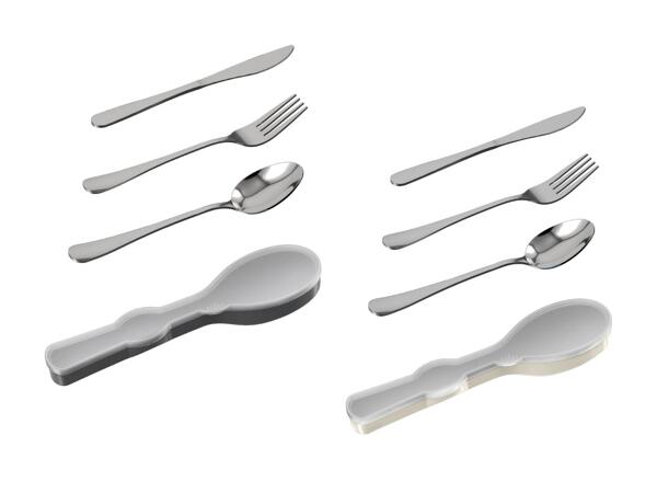 Set de couverts de camping, 4 pièces