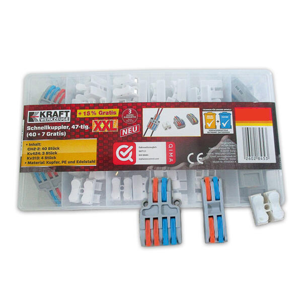 Schnellkuppler-Set 47tlg.