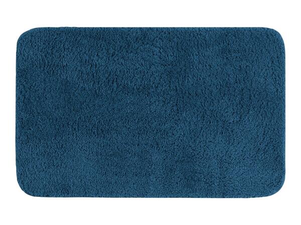 Livarno Home Bathroom Mat Set - 2 Piece Set - Blue
