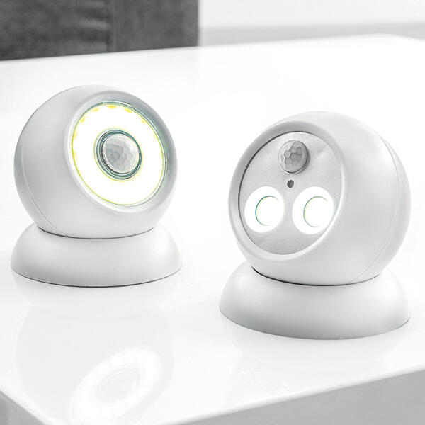 LED-Sensor-Kugelleuchte