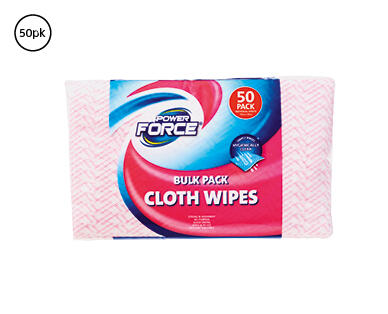 Cloth Wipes Bulk 50pk