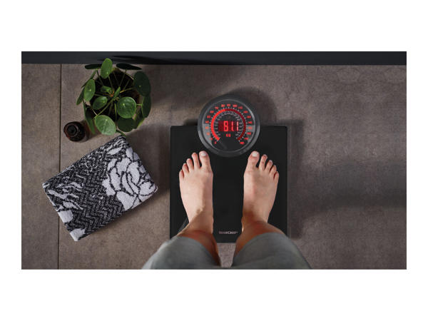Silvercrest Speedometer Bathroom Scale with Engine Sound