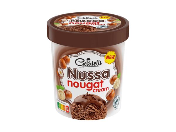 Pot de glace nougat Nussa