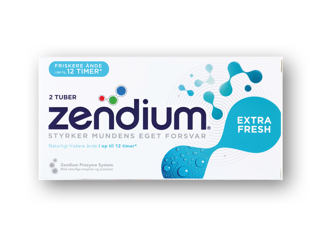 ZENDIUM Tandbørste 2-pak eller tandpasta