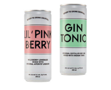Gin Tonic/Lil' Pink Berry
