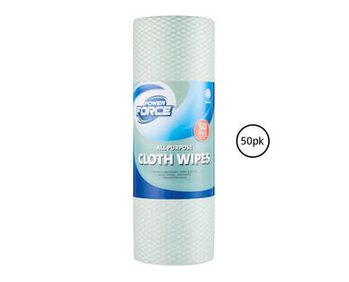 Cloth Wipes On Roll 50pk