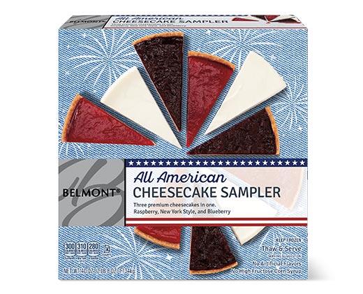 Belmont All American or Key Lime Cheesecake