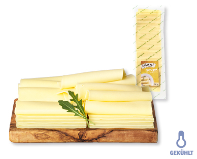 GUSTERIA – SO SCHNELL. SO GUT. Gouda in Scheiben