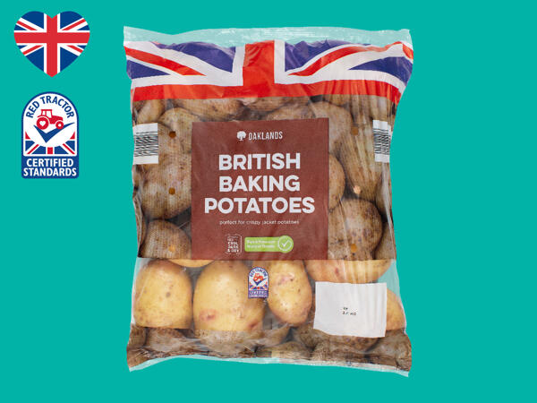 Oaklands British Baking Potatoes